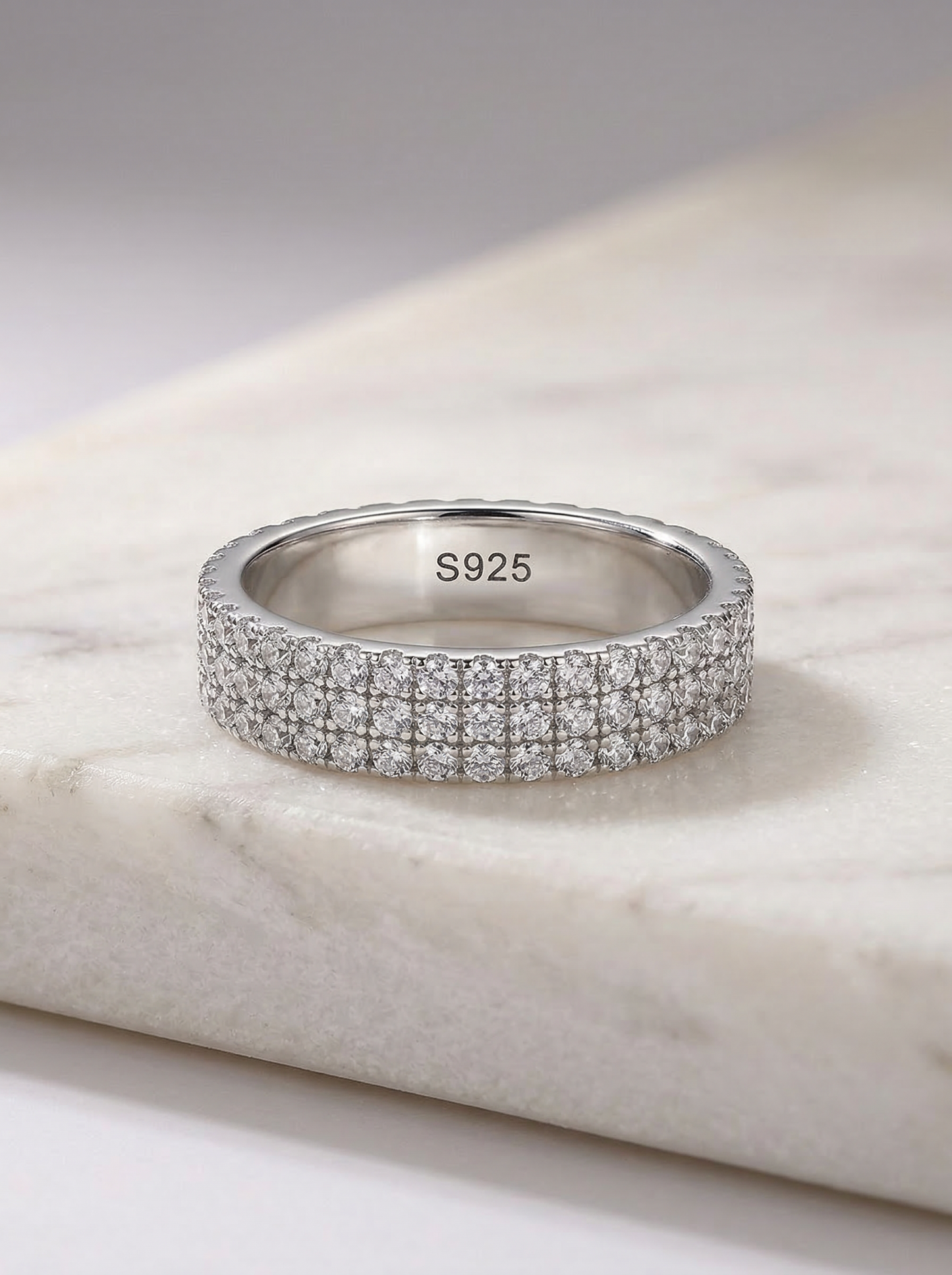 Anillo Reina Brillante de Moissanita